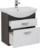 Aquanet 212652 Тумба с раковиной Aquanet Грейс 65 дуб кантербери/белый (2 ящика) (212652)