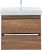 Aquanet 287880 Компл.2 - Тумба Nova Lite 75 2 ящ. цв. дуб шоколадный (287880)