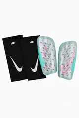 Футбольные щитки Nike Mercurial Lite SuperLock - бирюзовый