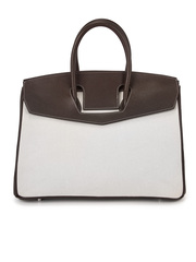 Сумка JECKY канва шоколадного цвета