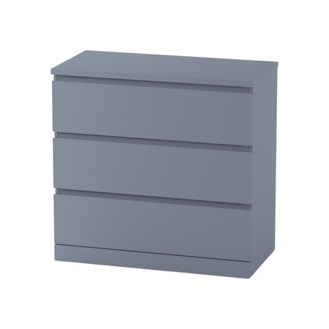 Комод Варма 3, 80*77*40см, серый