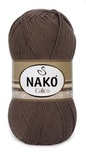 Пряжа Nako Calico 6962 шоколад