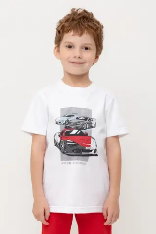 фуфайка  для мальчика  КР 302721/белый к550