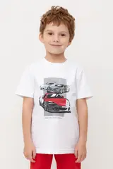 фуфайка  для мальчика  КР 302721/белый к550