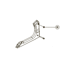 Запчасть №89 для Hybest GSR40A. Гайка М6