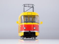 Tram Tatra T3SU bright-yellow-red 1:43 Start Scale Models (SSM)