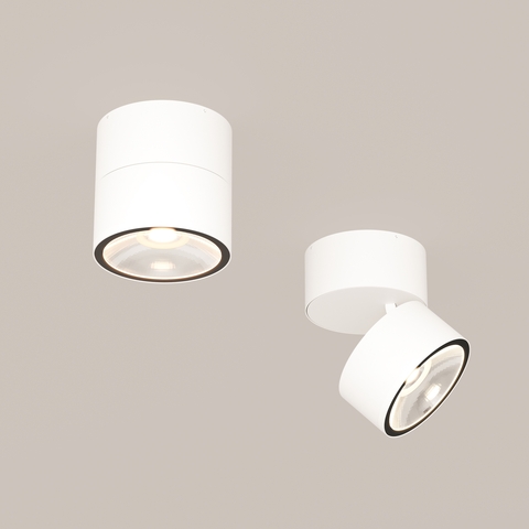 Накладной светодиодный светильник Maytoni Spin O310CL-L7W3K