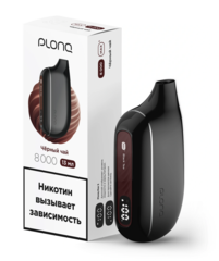 Одноразовая электронная сигарета Plonq Max Smart - Черный Чай (8000 затяжек)