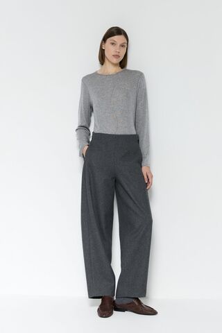 Брюки из плотной шерсти