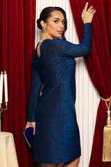 Платье вечернее Кристальный блеск (электрик) П14708-8М LT Collection