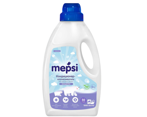 Кондиционер ополаскиватель для детского белья MEPSI 1л 50стирок