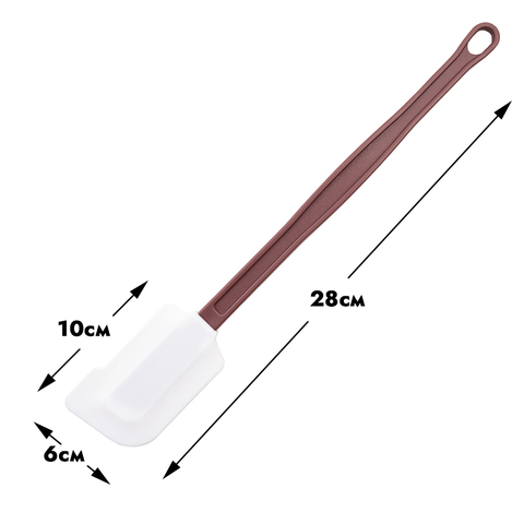 Лопатка силиконовая, размер М, 28 см