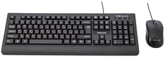 Клавиатура Delux DLD-6075OUB черный