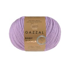 GAZZAL BABY ALPACA (45% мериносовая шерсть файн супервош, 55 % беби Альпака, 50г/160м)