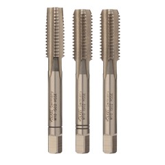 Метчик М10х1,5 (Комплект 3шт) DIN352 HSSE 6h 70мм a=5,5 Volkel 57346