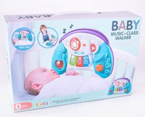 Музыкальное пианино на кроватку 2 цвета