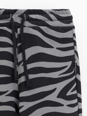 брюки  для мальчика  КР 400825/серый горизонт,зебра к646