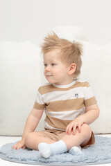 шорты  для мальчика  КР 400658/кунжут к476