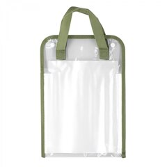 
          Папка-картотека с ручками Alingar, A4, 350х240 мм, вертикальная, на кнопках, 800 мкм, 13 отделений, прозрачная, глянец, ассорти