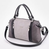 Сумка Саломея 127 мульти итальянский серо-черный