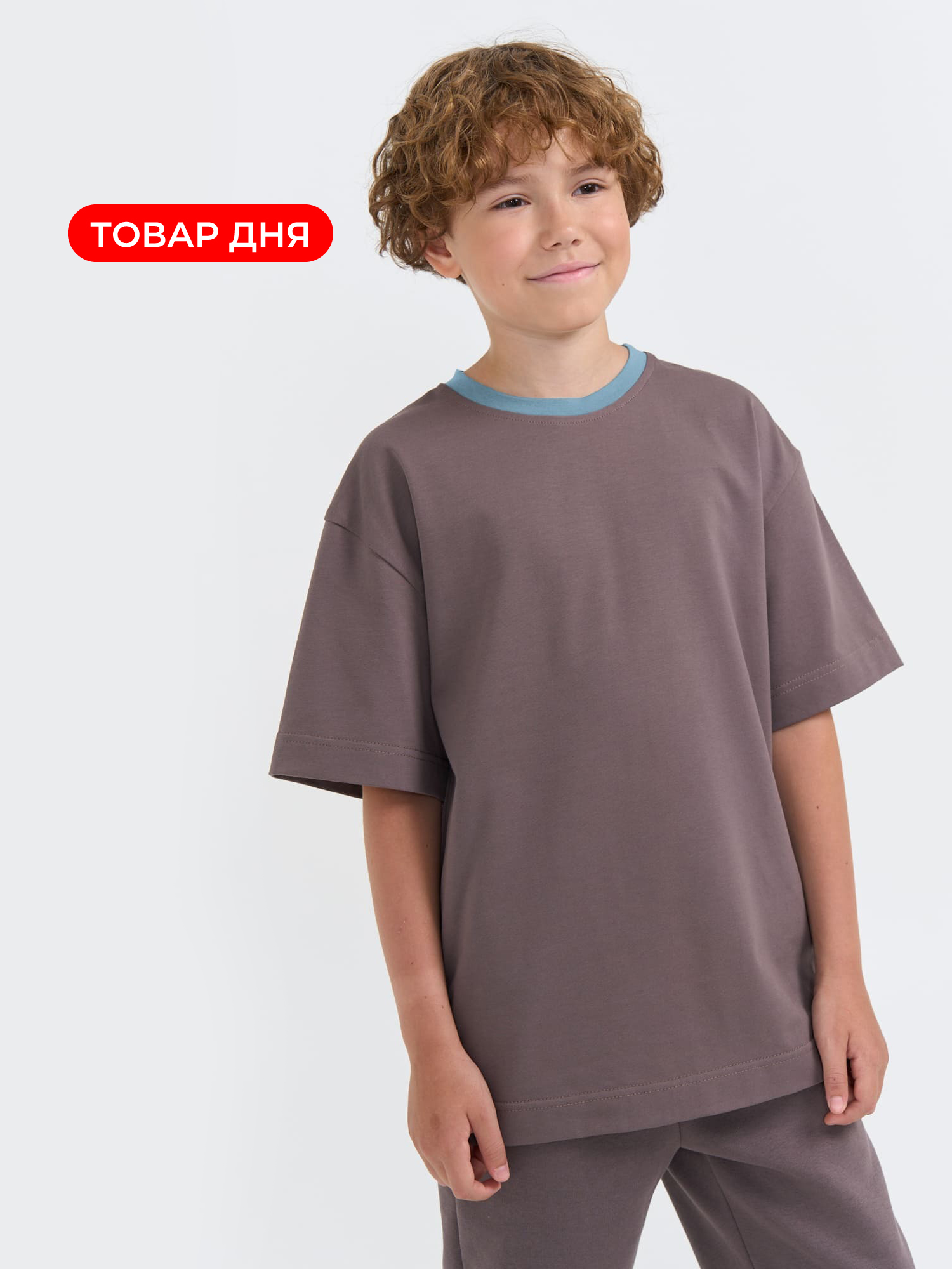 Футболка оверсайз Темный шоколад 7 999₽