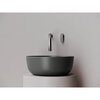 Ceramica Nova Element CN6073MDH Раковина накладная круглая, 35.6x35.6, цвет: темный антрацит матовый