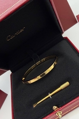 16238 - Браслет LOVE с отверткой тонкий в люксовом качестве VGOLD без камней