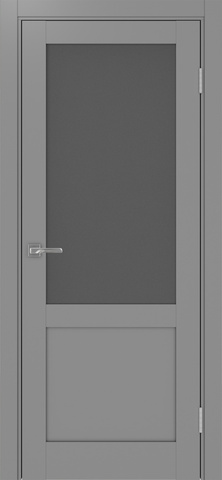 Турин_502.21.30 ЭКО-шпон Серый-Графит матовое/Щит МДФ