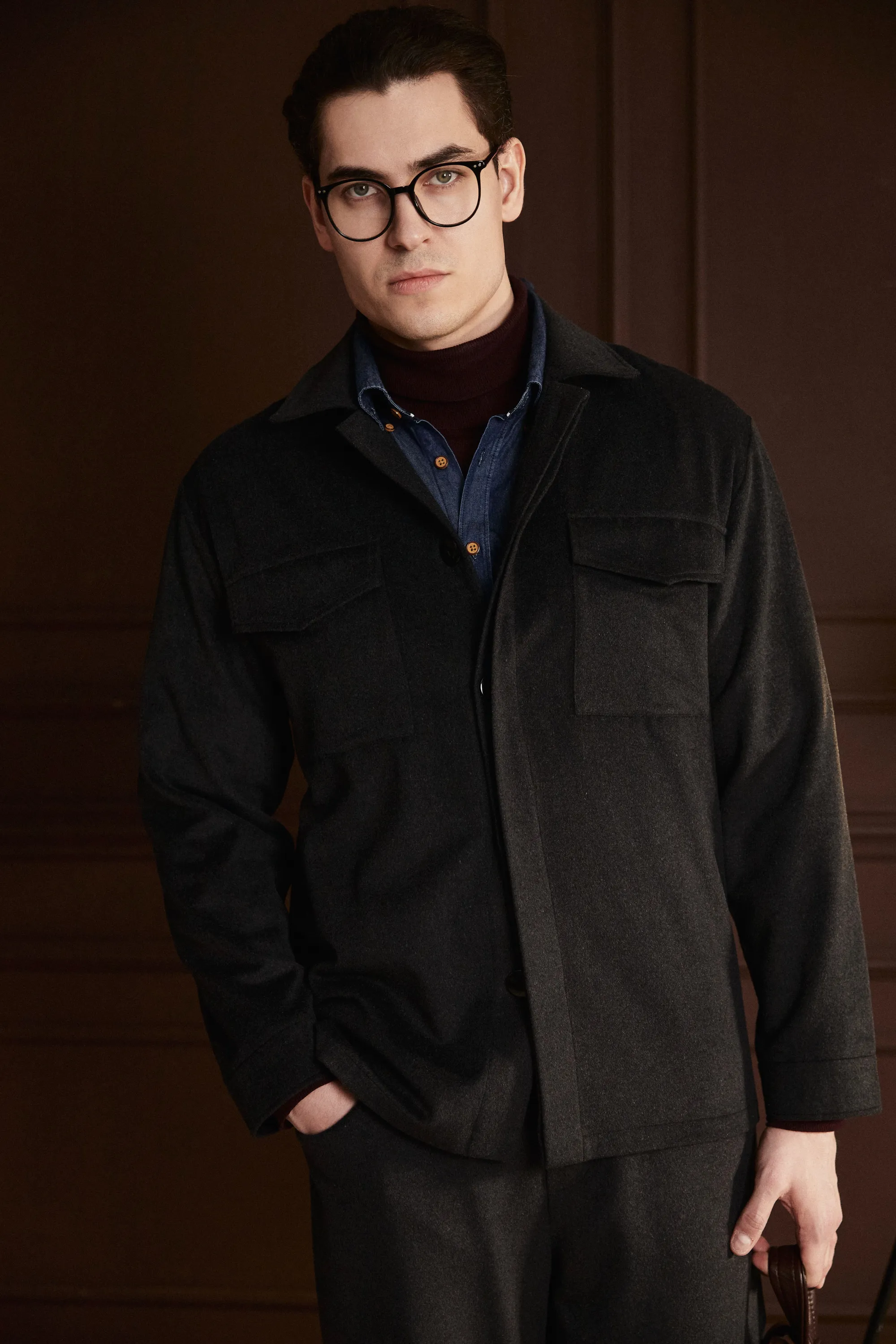 Рубашка Noir Cendre