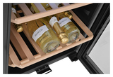 Винный шкаф Zugel ZCWF521DB черный