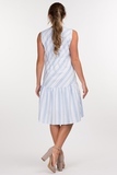 Платье для беременных 09613 голубой