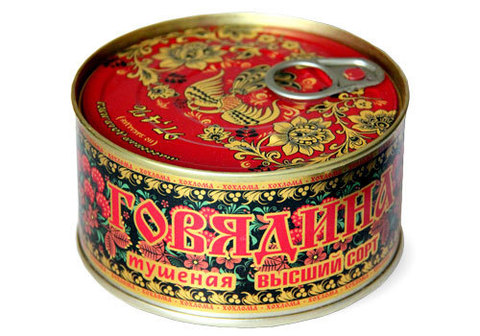 Говядина тушеная "Хохлома", 325г