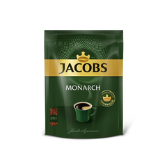 Кофе Jacobs Monarch натуральный растворимый сублимированный,пакет, 210г