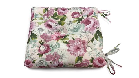 Подушка на стул Селена розовый