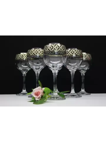 Фужеры для вина 6 штук Геометрия