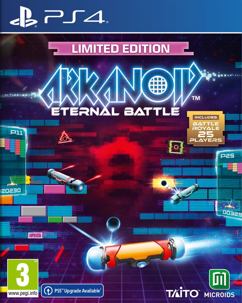 Купите диск с игрой Arkanoid - Eternal Battle Limited Edition (PS4,  полностью на русском языке)