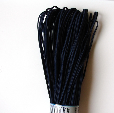 Сутаж белорусский Темно-синий