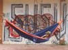 Картинка гамак туристический Ticket to the Moon original hammock Royal Blue/Orange - 1