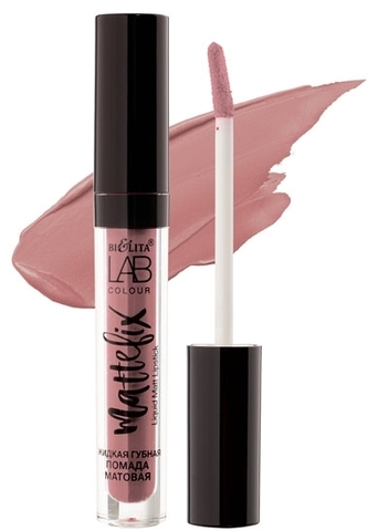LAB colour Помада губная жидкая матовая MATTEFIX 301 Rose Beige 2,6 мл Белита