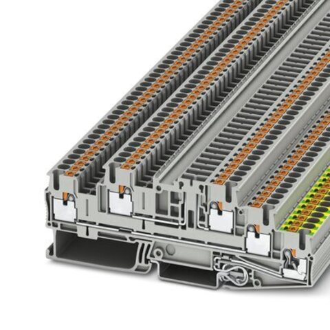 PTB 2,5-PE/L/TG-Заземляющие клеммы для выполнения проводки в зданиях