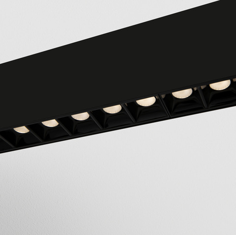 Подвесной светодиодный светильник Maytoni Vinder P050PL-L40B4K черный