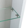 BelBagno SPC-MAR-450/1600-1A-LED-TCH Зеркальный шкаф с одной распашной дверью, с четырьмя стеклянными полками, со встроенной подсветкой и сенсорным выключателем SPC-MAR-450/1600-1A-LED-TC