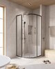 Cezares RELAX-304-R-2-100-C-GM RELAX-304-R-2-100-C-GM Душевой уголок, отделка Оружейная сталь