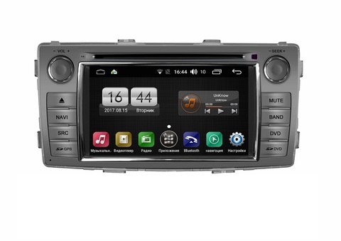 Штатная магнитола FarCar s170 для Toyota Hilux 12+ на Android (L143)