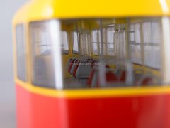 Tram Tatra T3SU bright-yellow-red 1:43 Start Scale Models (SSM)