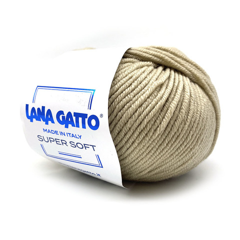 Пряжа Lana Gatto Supersoft 14522 беж