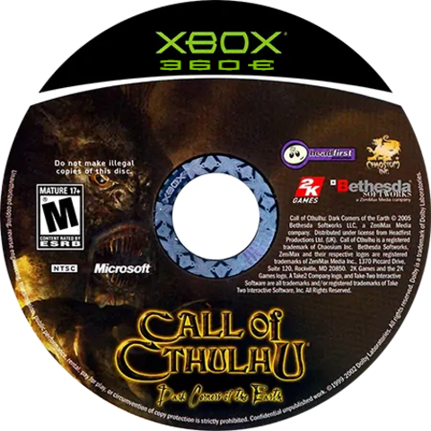 Call of Cthulhu: Dark Corners of the Earth (XBOX360E) [Xbox 360]