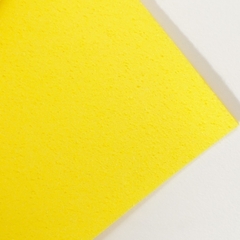 Фоамиран Иранский цвет желтый. Толщина 1.0мм. Лист 60х70см.