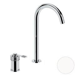Remer Atelier AL57LBO Смеситель для раковины, белый матовый фото