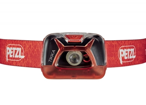 Картинка фонарь налобный Petzl tikka Красный - 2